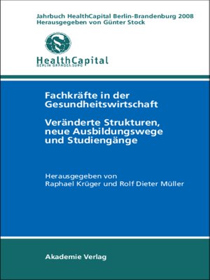 cover image of Jahrbuch Health Capital Berlin-Brandenburg 2008